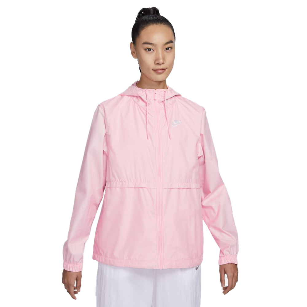 Nike Women's Sportswear Essential Repel Woven Jacket Med Soft Pink