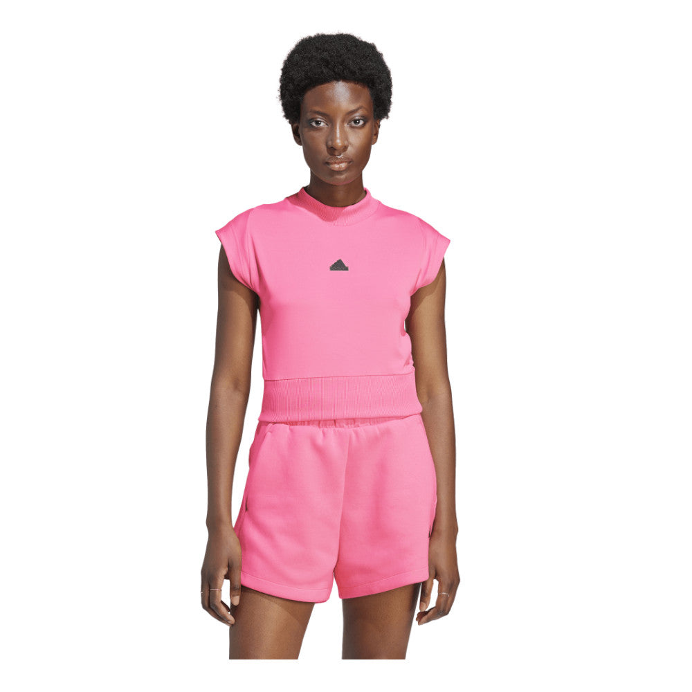 adidas t shirt women's pink