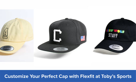 Customize Your Perfect Cap with Flexfit at Toby’s Sports