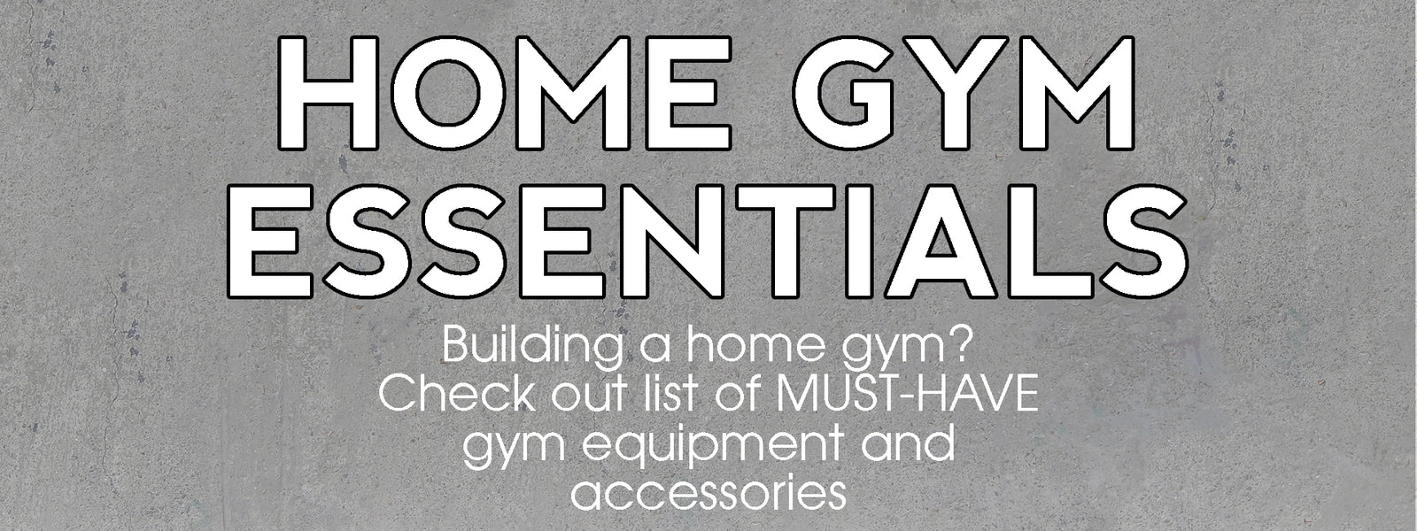 How to Build Your Home Gym