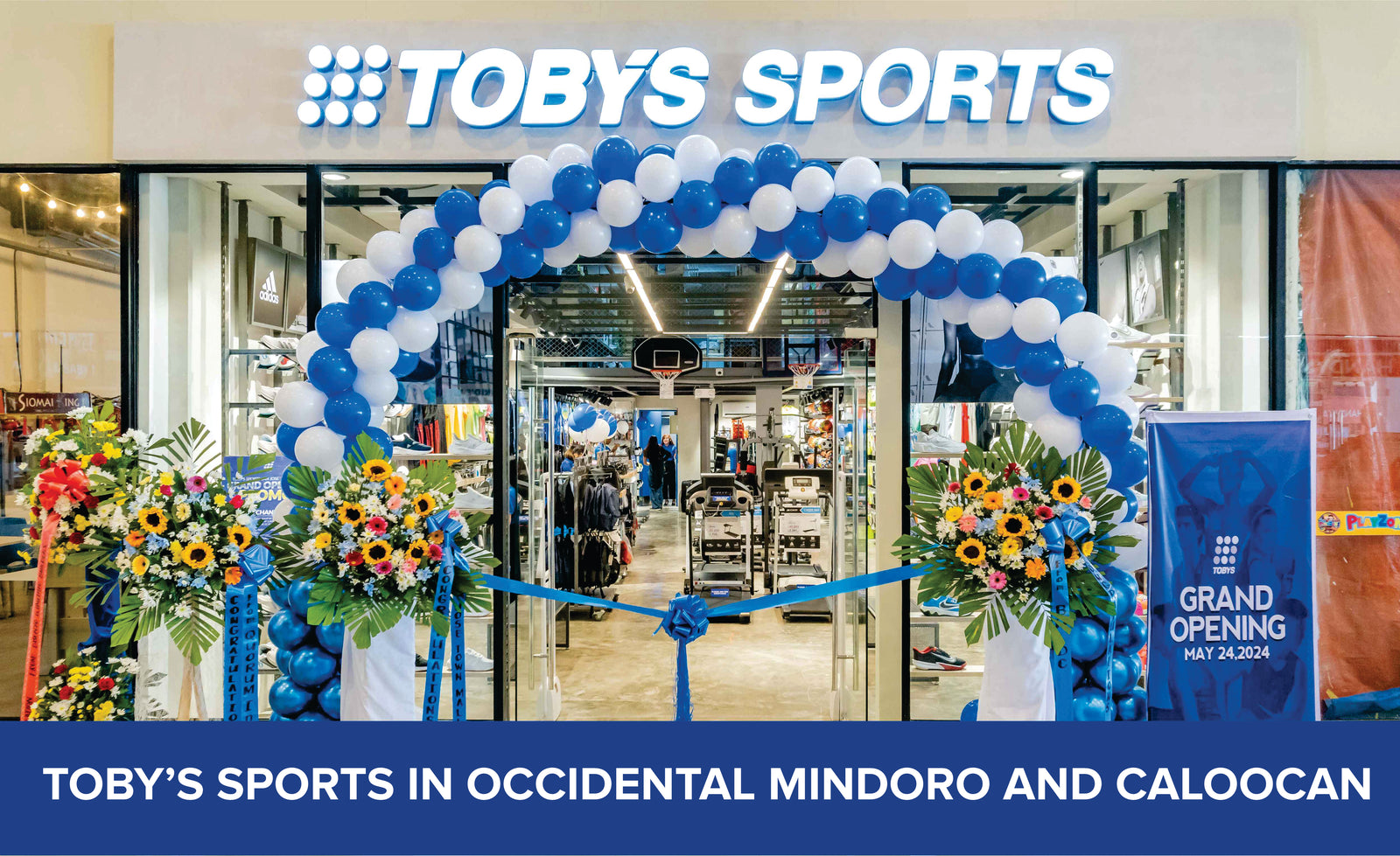 Toby's Sports has opened 2 new branches