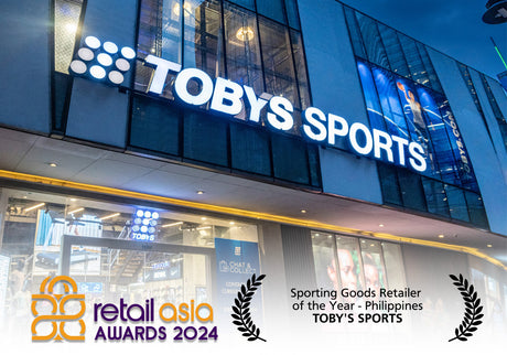 Toby's Sports Triumphs at Retail Asia Awards