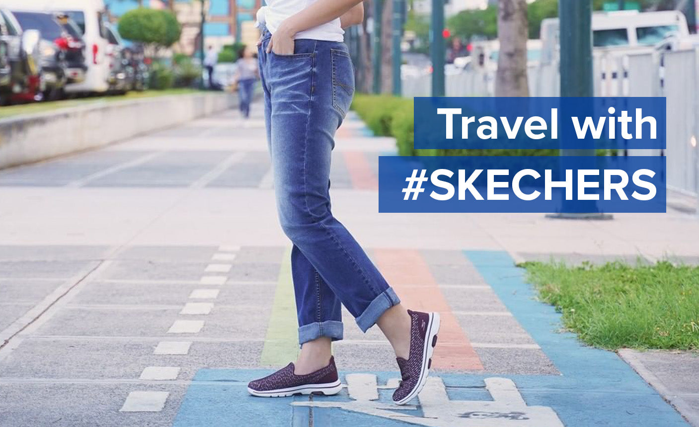 Travel with #Skechers