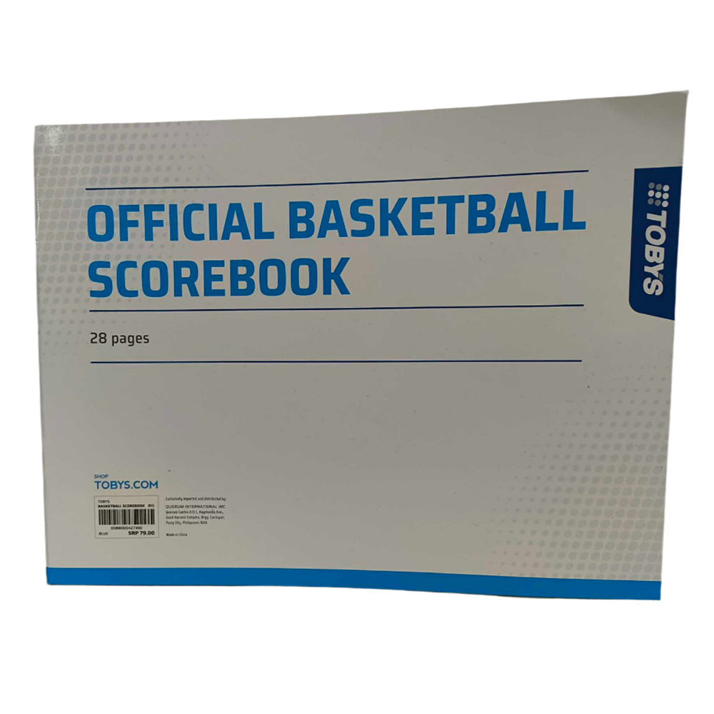 Toby's Basketball Scorebook