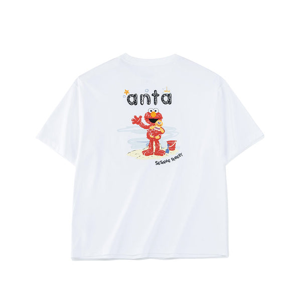 ANTA Women's IP Sesame Street Lifestyle SS Tee Shirt