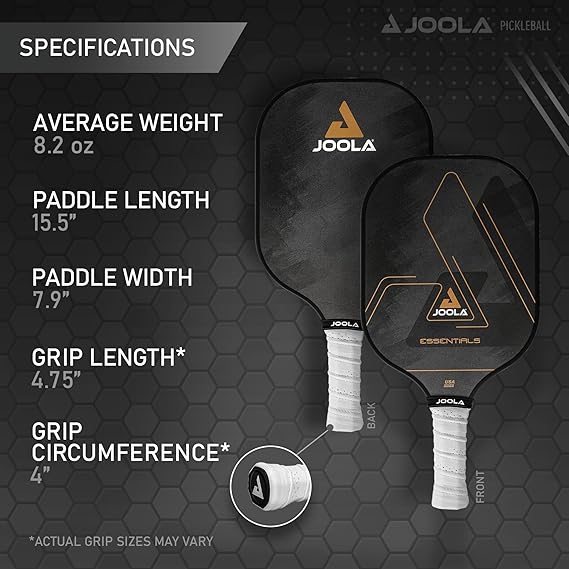 JOOLA Essentials Performance 12 Pickleball Paddle