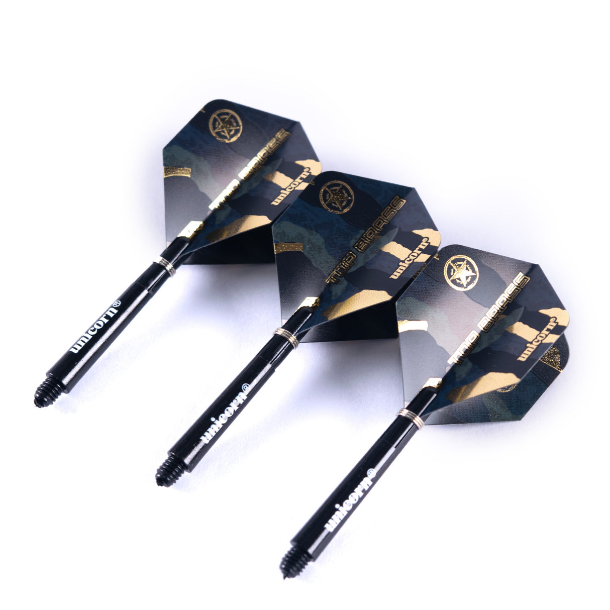 Unicorn Top Brass Black Gold Darts 21 G