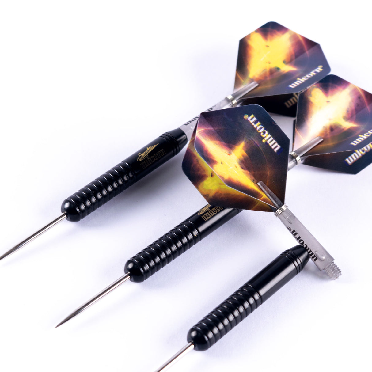 Unicorn Gary Anderson Black Brass Darts 22 G