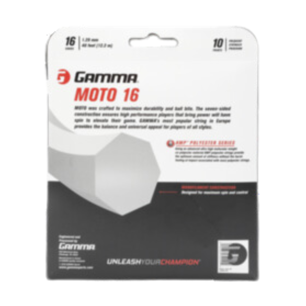 Gamma Moto 16 Lime Tennis String