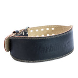 Harbinger 4" Padded Leather Weightlifting Belt