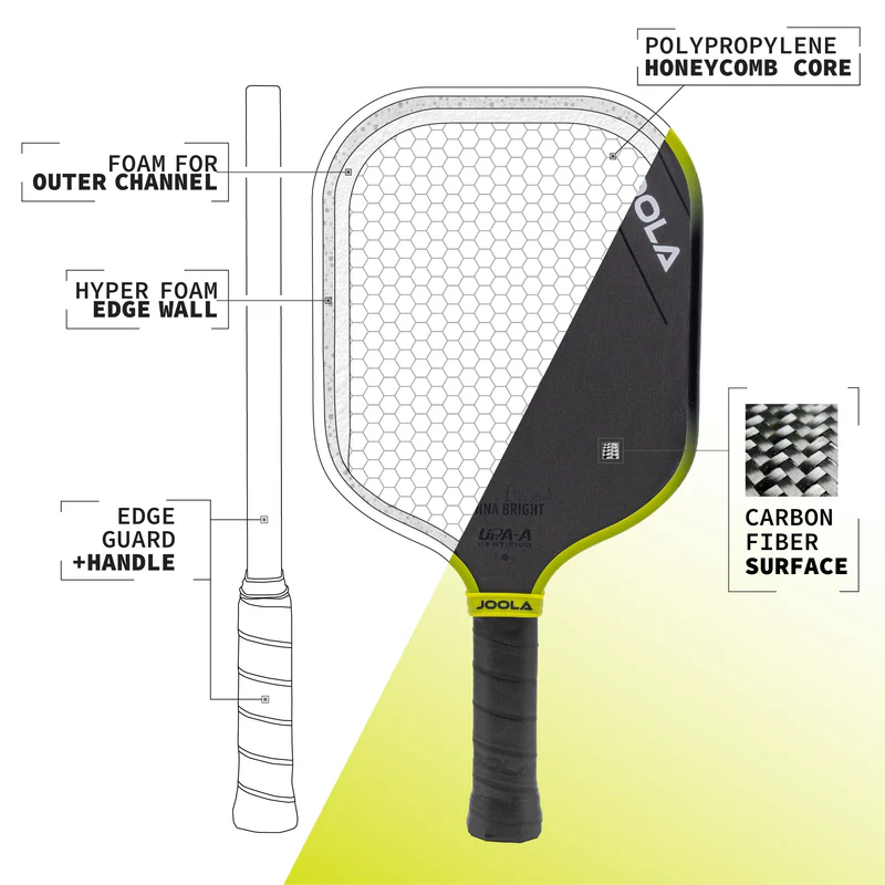 JOOLA Anna Bright Scorpeus GEN3S 14mm Pickleball Paddle