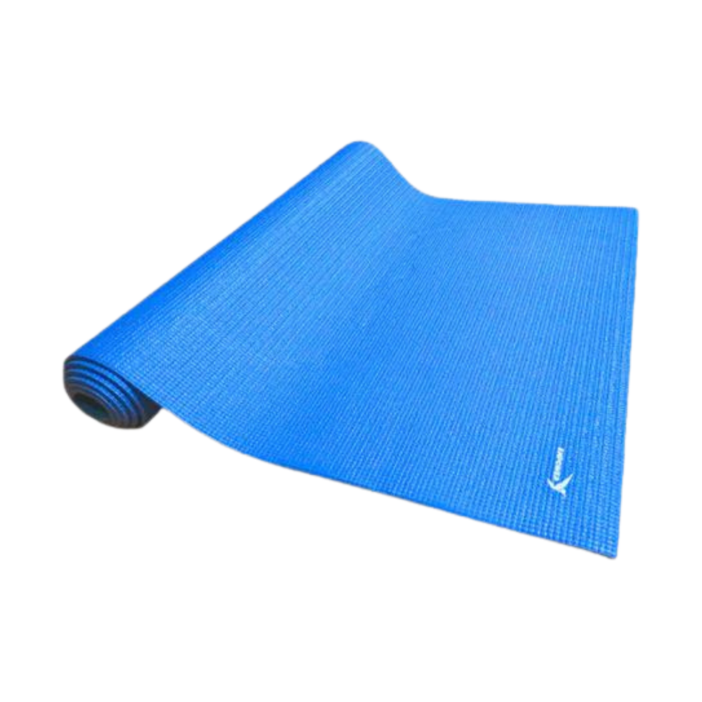 Empower Premium Yoga Mat Cobalt Blue Purple Gray - Toby's Sports