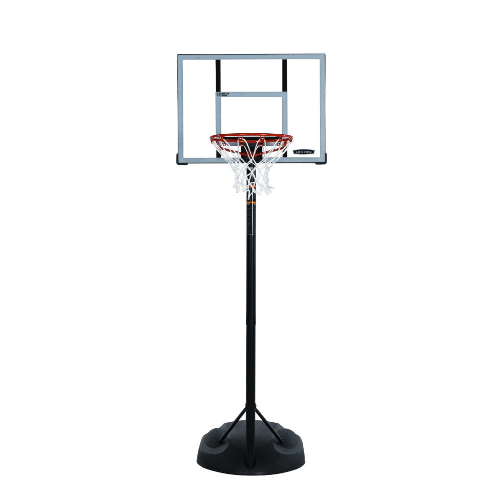 Lifetime 30 Polycarb Adjustable System Youth Portable Basketball Hoop