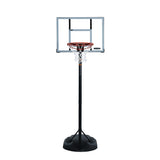 Lifetime 30 Polycarb Adjustable System Youth Portable Basketball Hoop