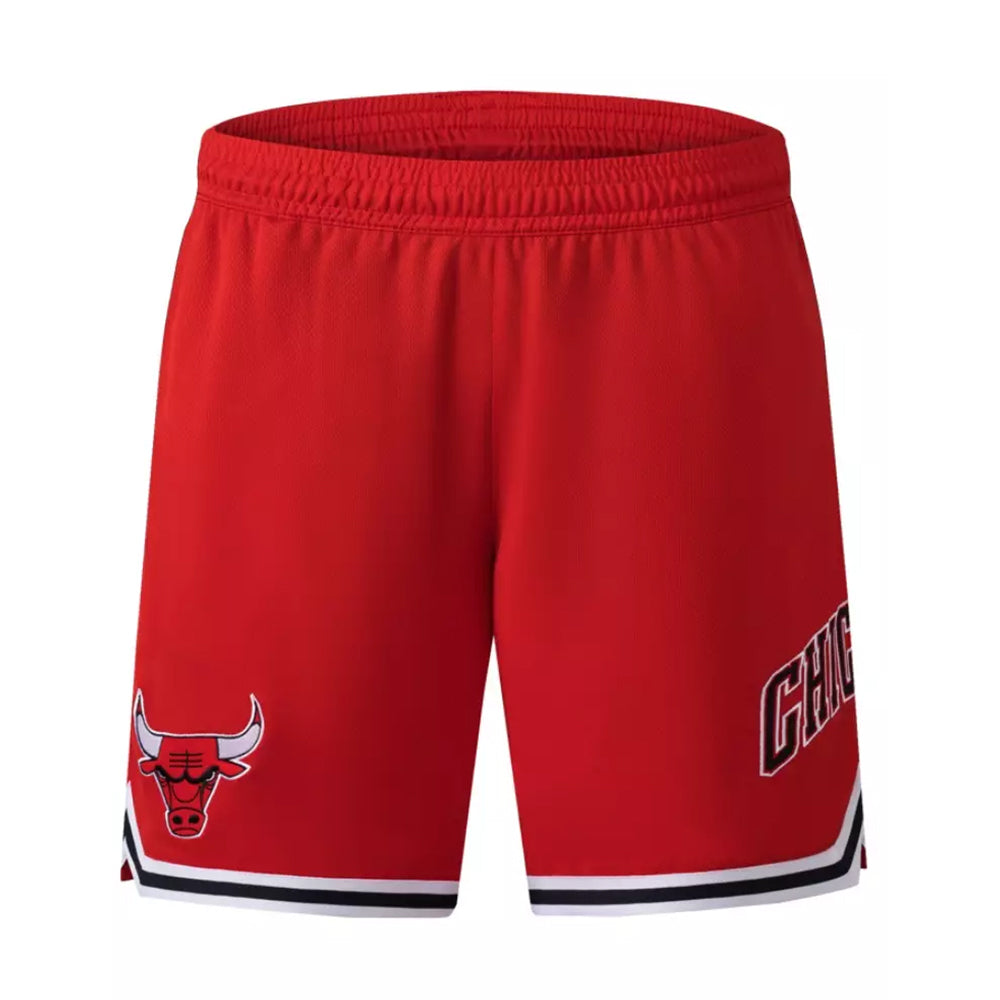 FexPro Men's NBA Short Arc Name & Logo Wordmark Bulls