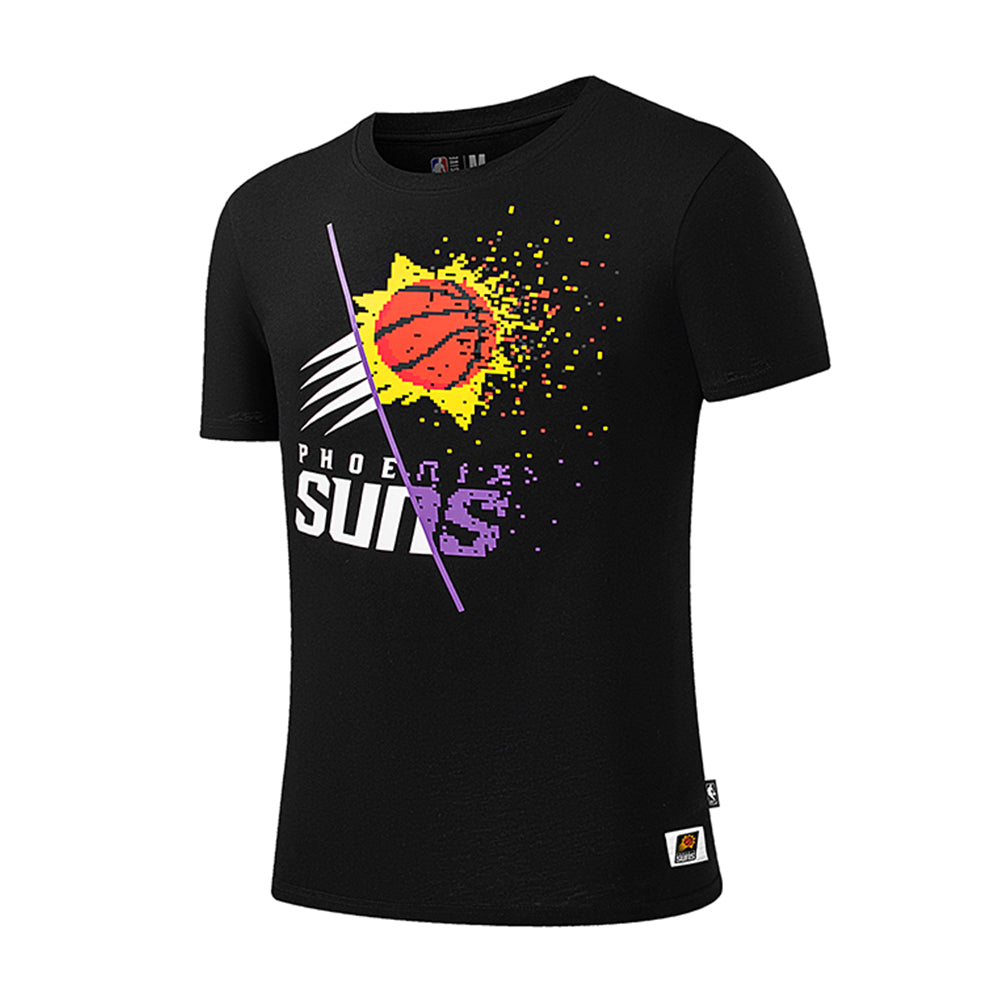 FexPro Men's Short Sleeve T-Shirt Pixel Art Suns