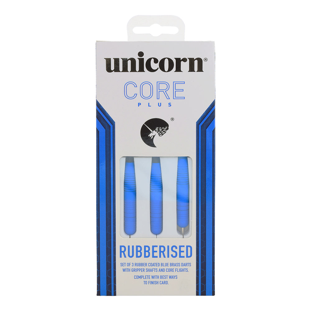 Unicorn Core Plus Rubberized Brass Darts