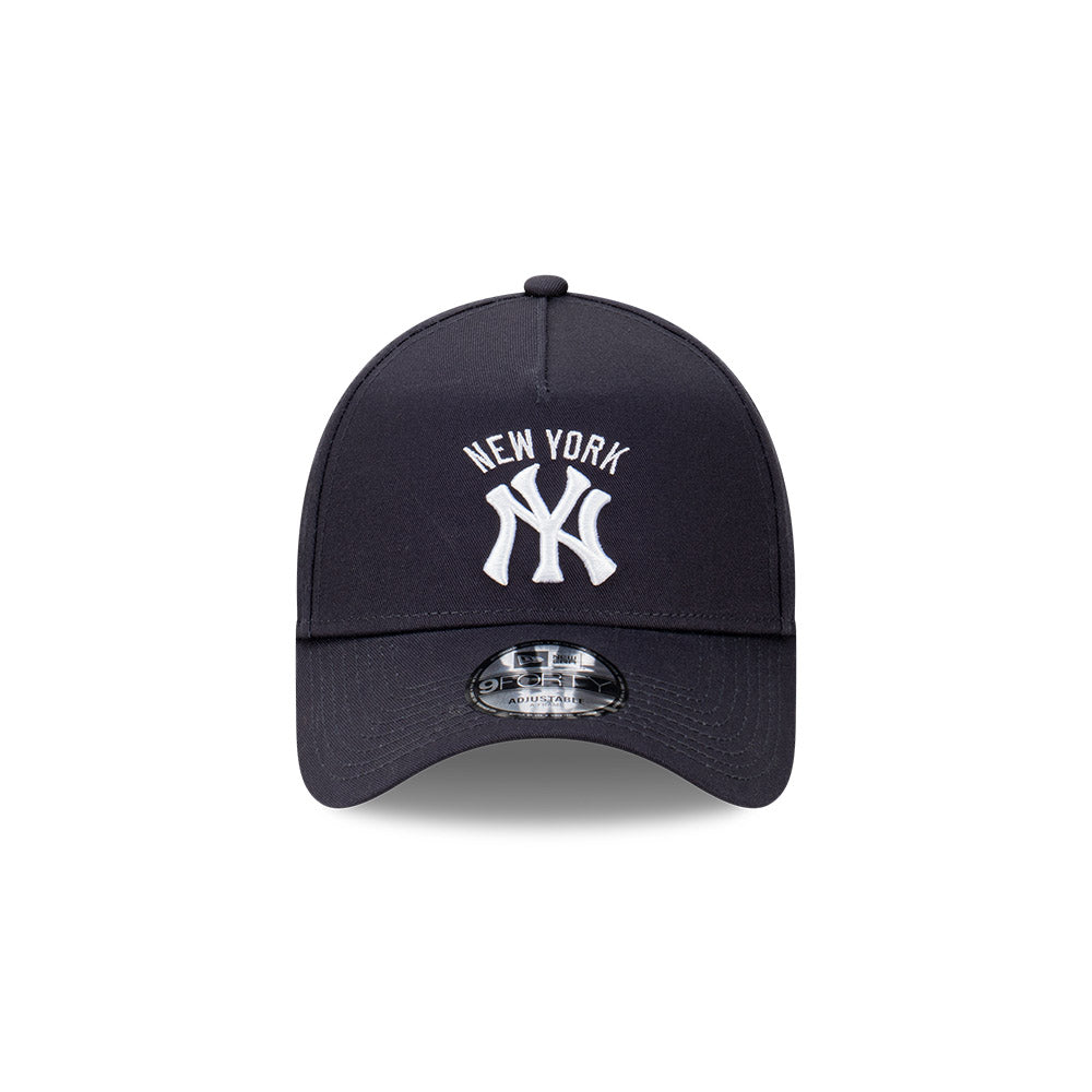 New Era 9FORTY A-Frame New York Yankees Higher Grade Navy Snapback