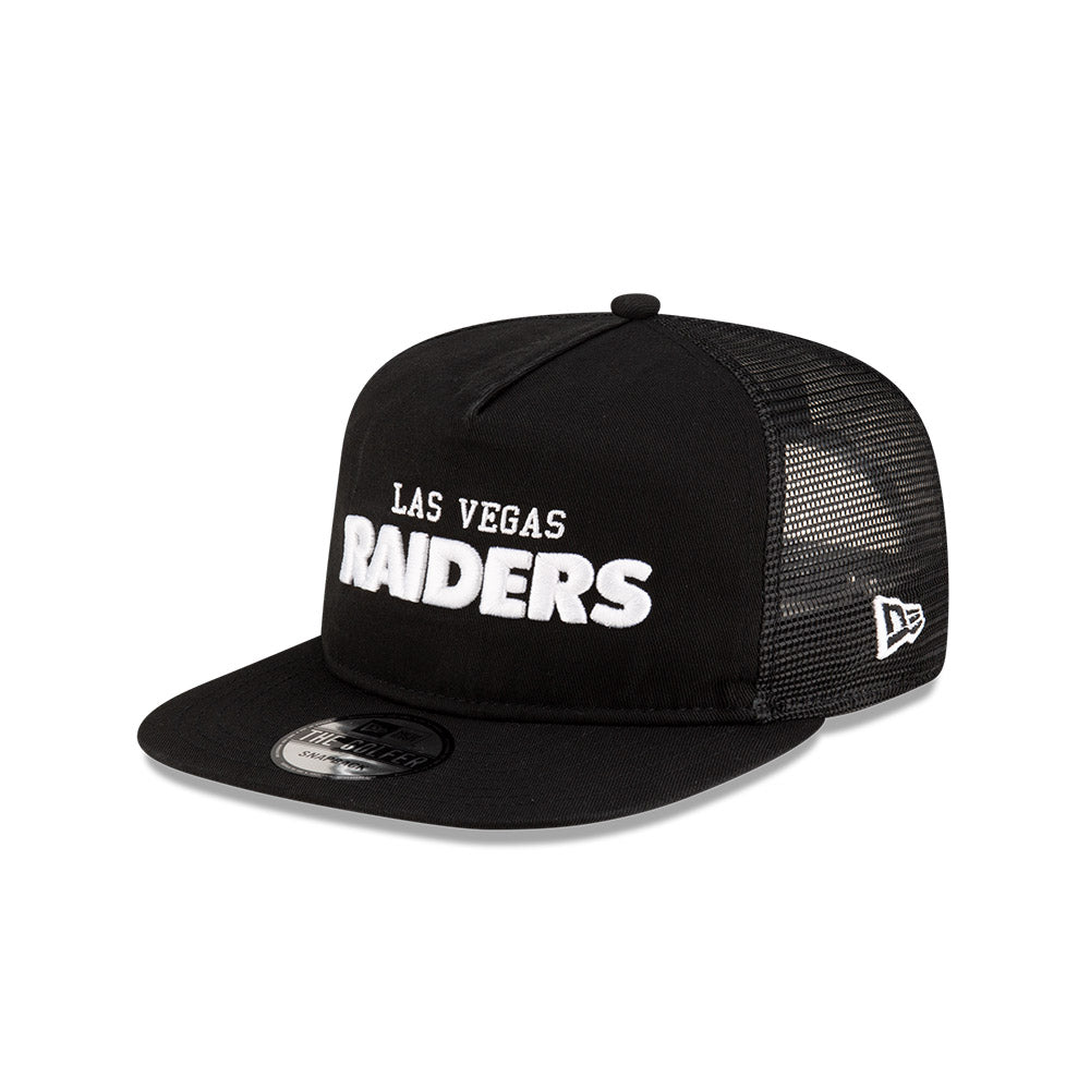 New Era Las Vegas Raiders Washed Script Golfer Snapback