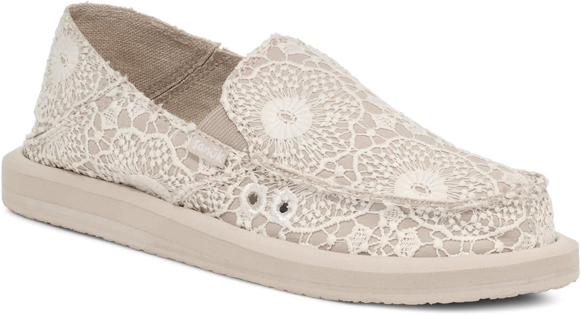 Sanuk Women's Donna Crochet Casual Shoes