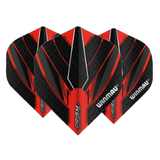 Winmau Prism Alpha Red and Black Darts Flights