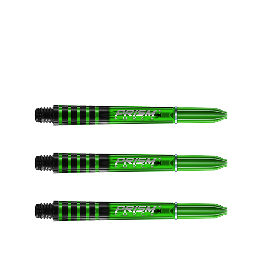 Winmau Prism Force Green Dart Shafts