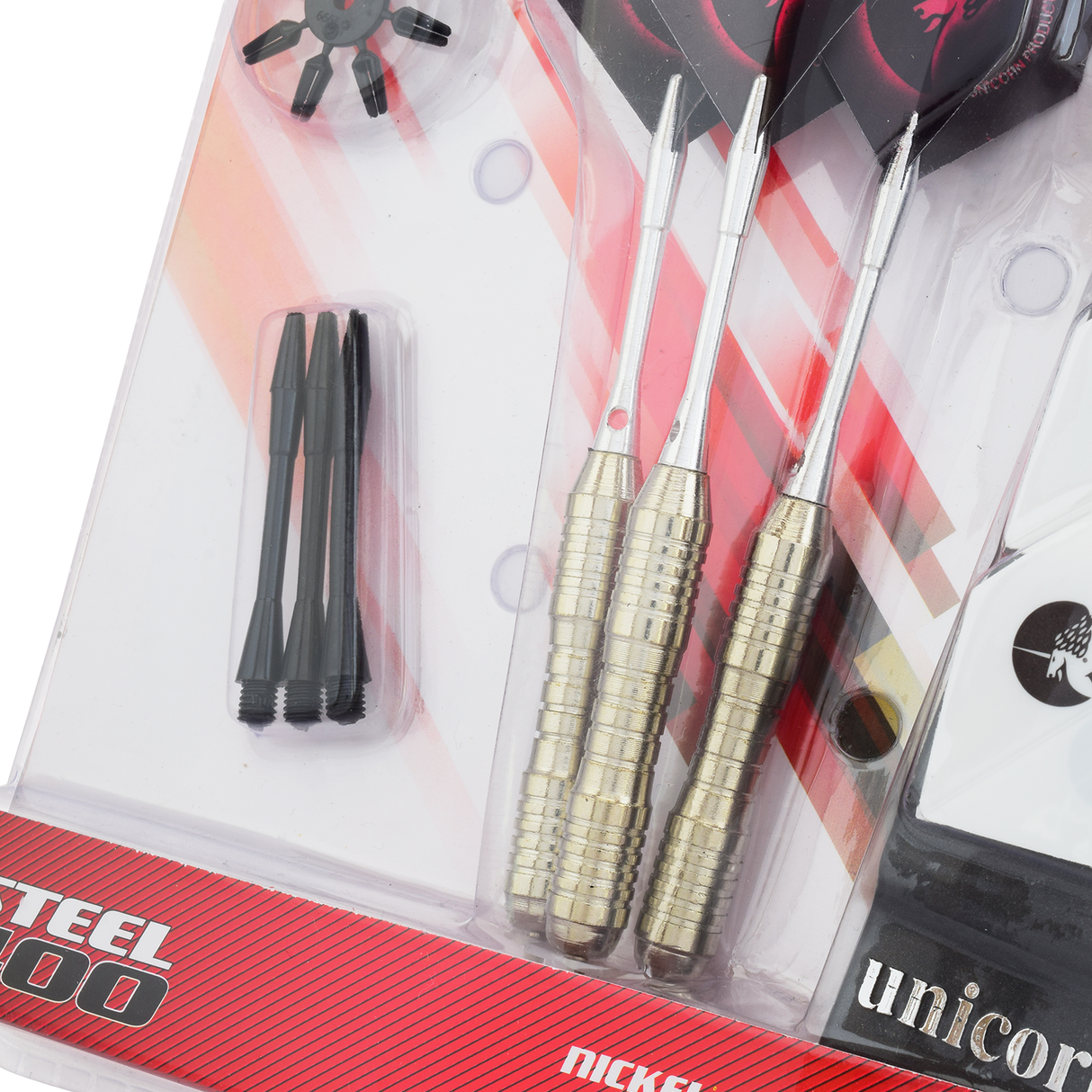 Unicorn Steel 400 Nickel Chrome Plated Darts