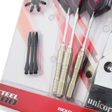 Unicorn Steel 400 Nickel Chrome Plated Darts