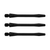 Winmau Anodised Aluminium Short Black Darts Shafts