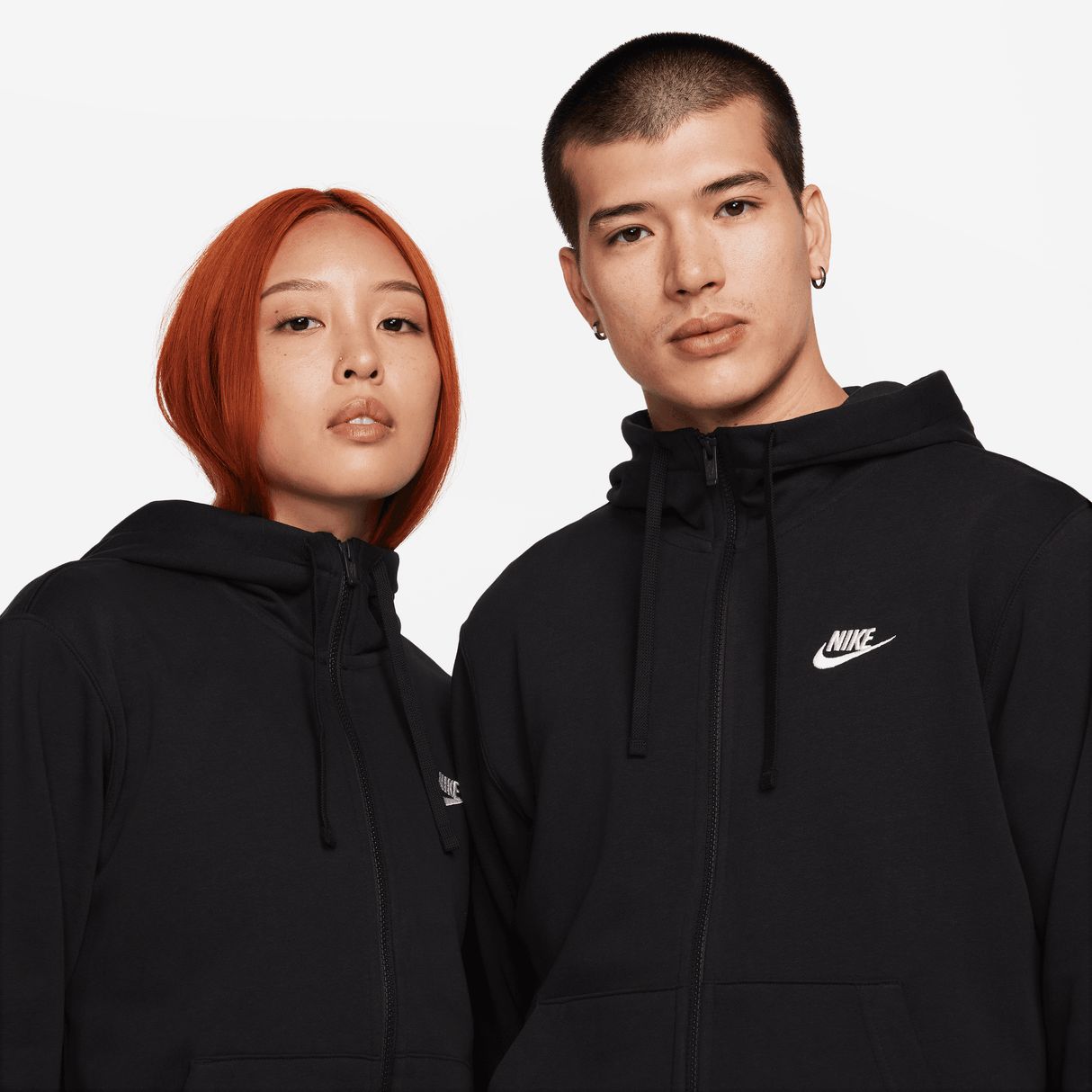 Nike Men's AS NSW Club Hoodie Full-Zip Hoodie