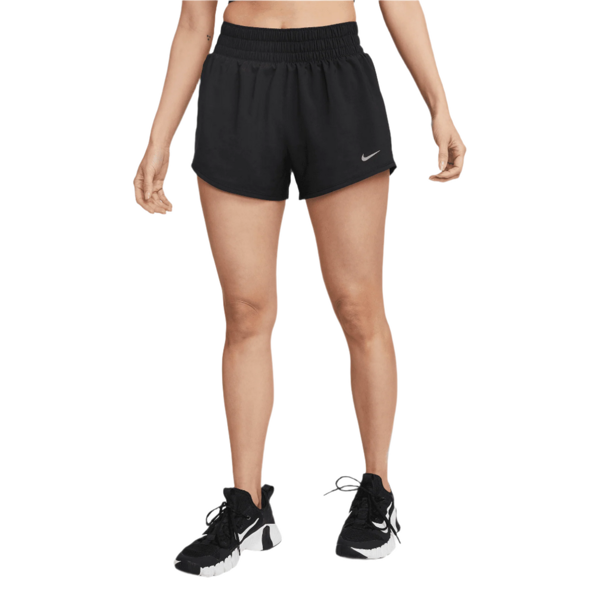 Nike Women's Dri-FIT One Mid-Rise 3" Brief-Lined Shorts