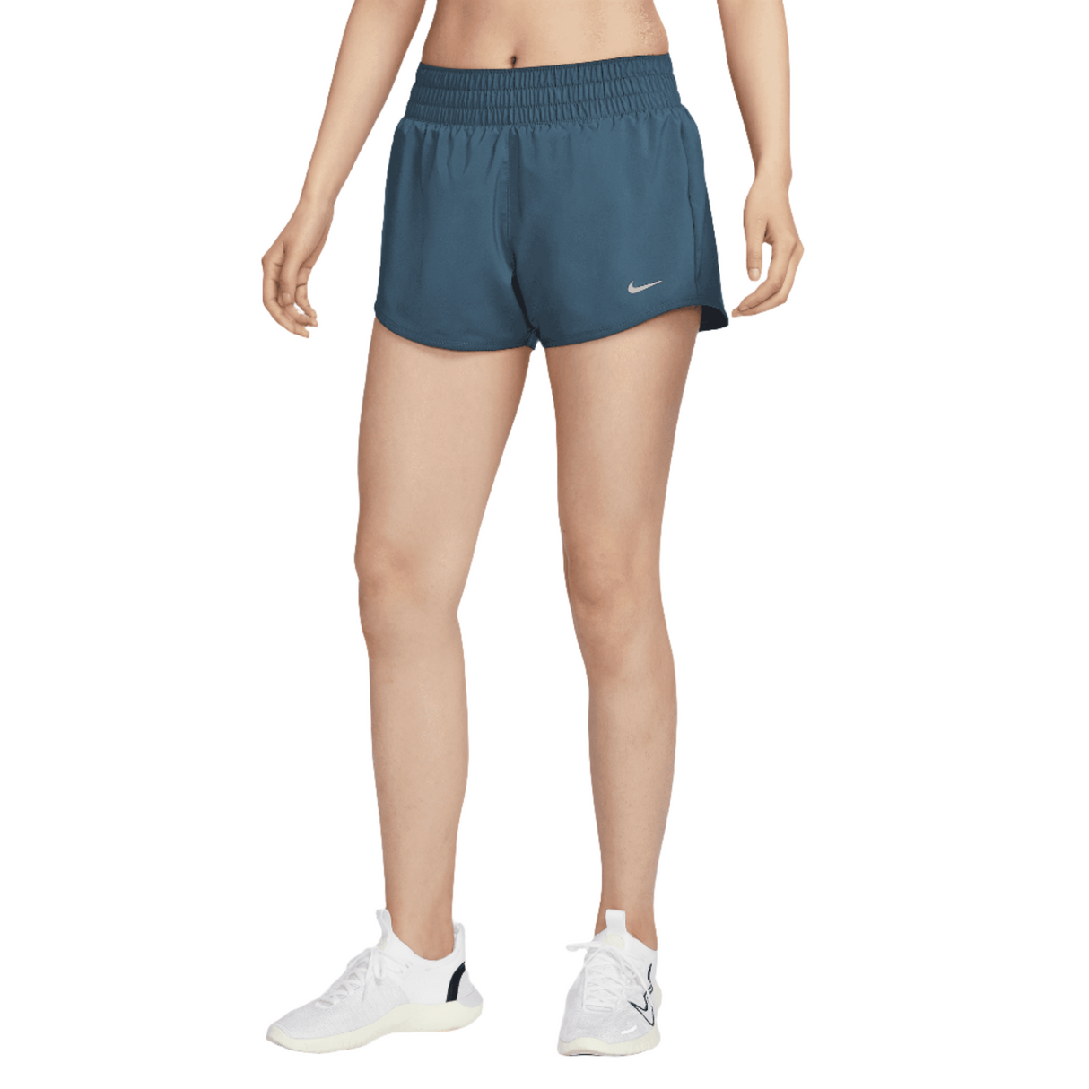 Nike Women's Dri-FIT One Mid-rise 8cm (approx.) Brief-Lined Shorts