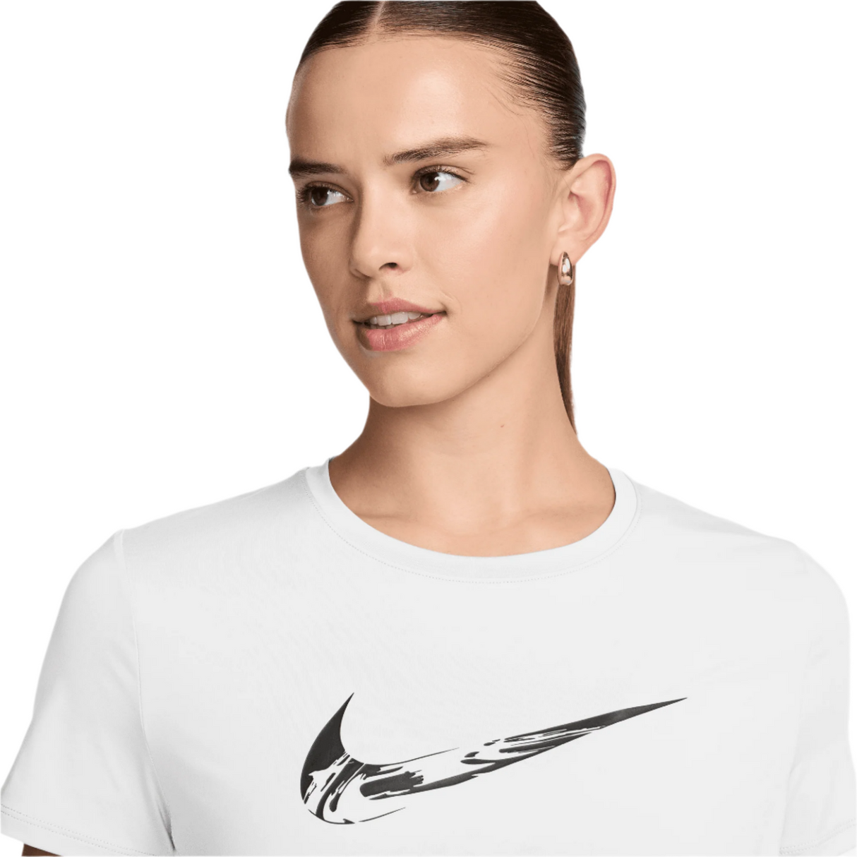 Nike One Women's Dri-FIT Short-Sleeve Graphic Running Top