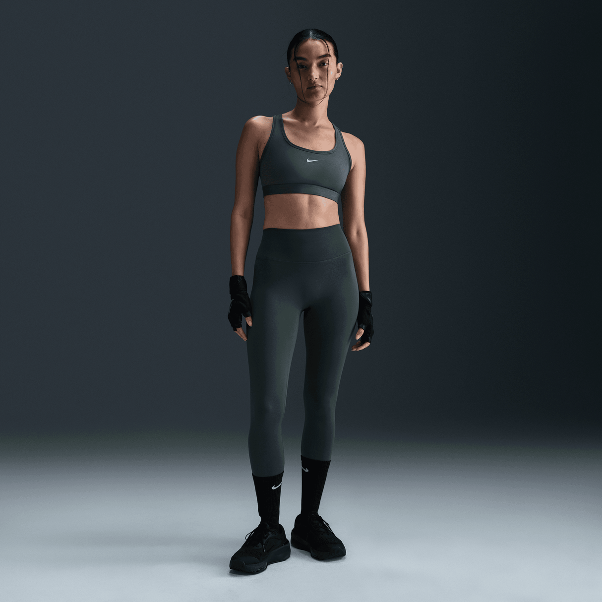 Nike Women's One Seamless Front High-Waisted Leggings