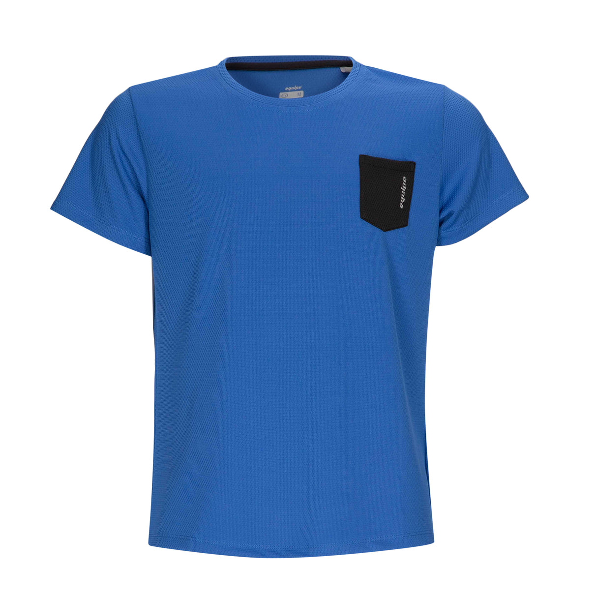 Equipe Men's Classic Blue Round Neck Tee