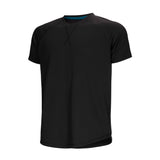 Equipe Men's Classic Black Round Neck Tee