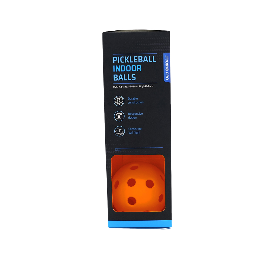 Toby's Pro Pickleball Indoor Balls Set of 3's