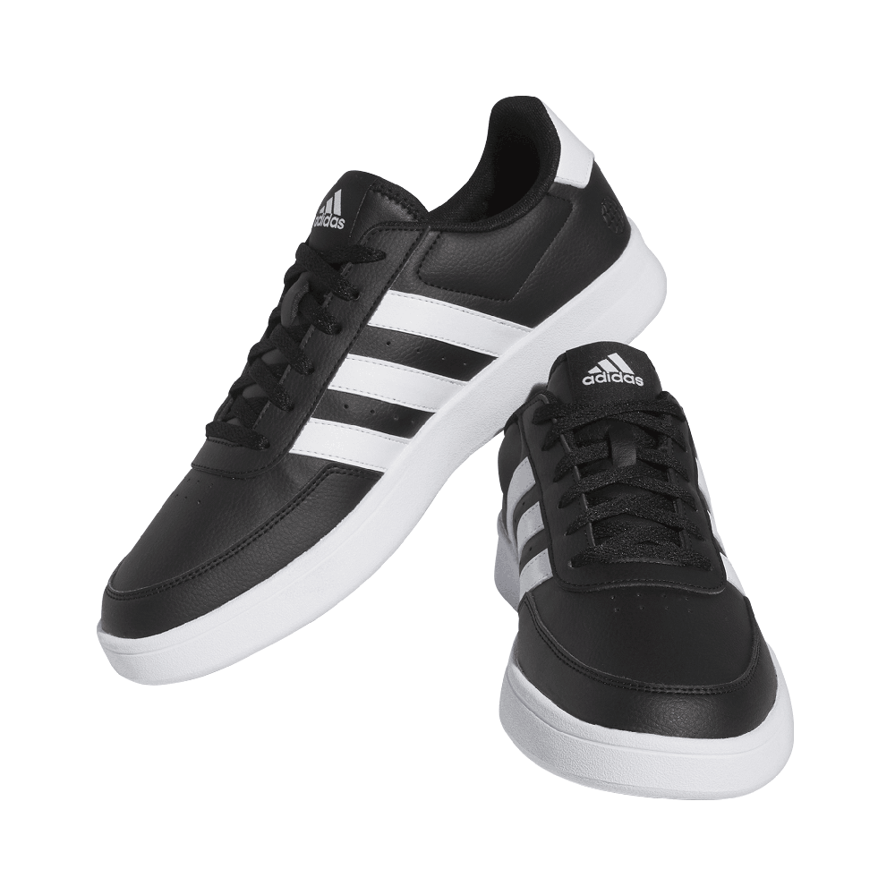 Adidas casual hot sale black