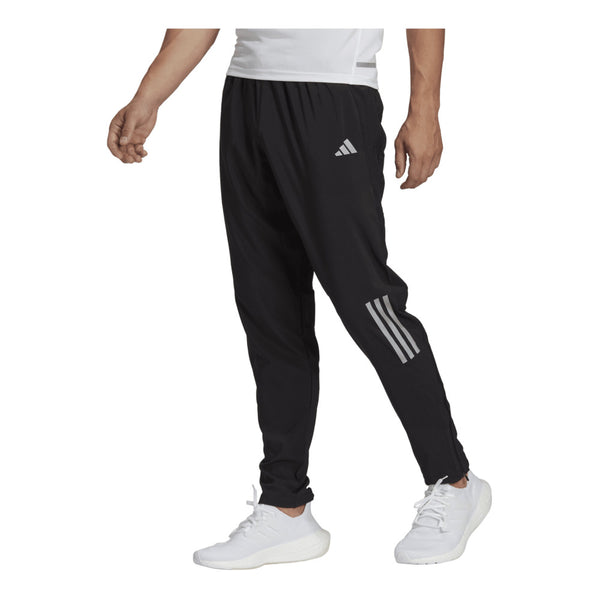 adidas Men's Own The Run Woven Astro Pants Black - Toby's Sports