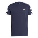 adidas Men's Essentials Single Jersey 3-Stripes Tee