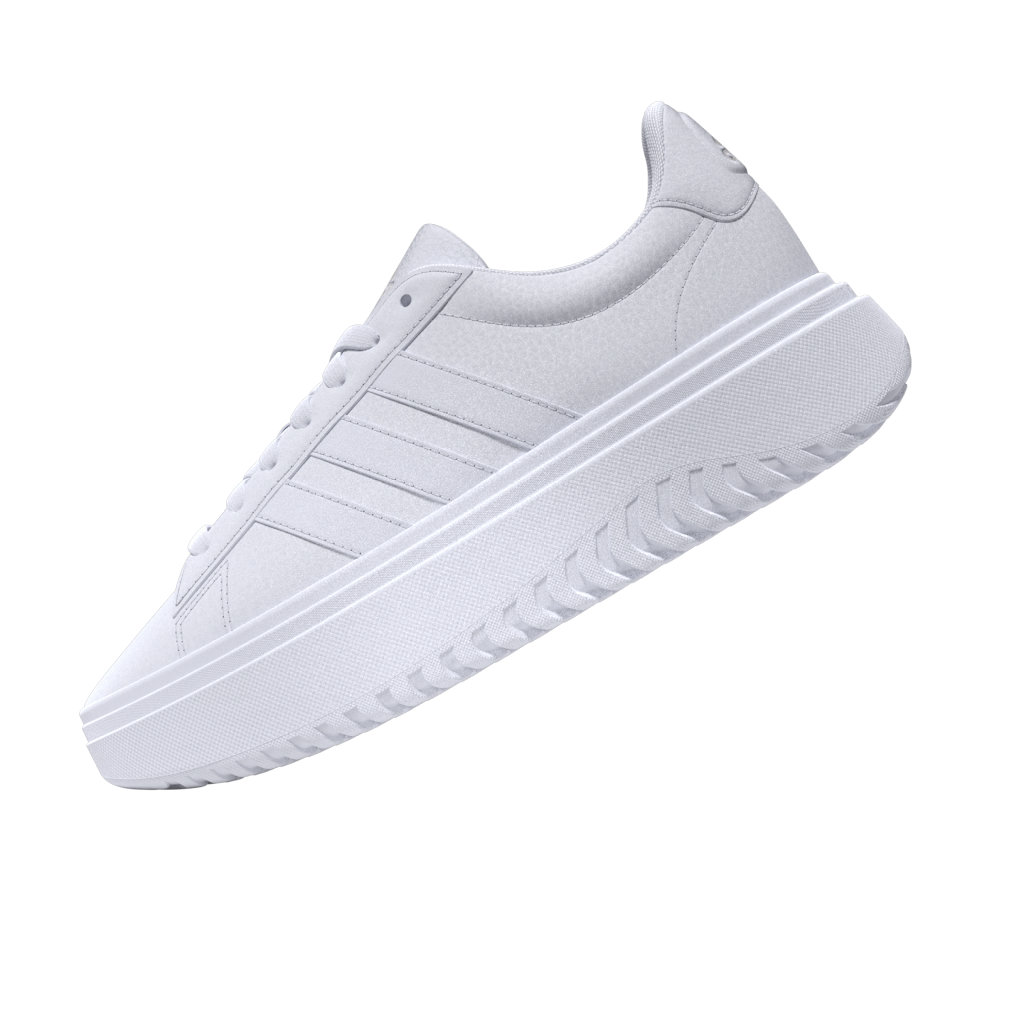 adidas Women's Grand Court Platform Casual Shoes