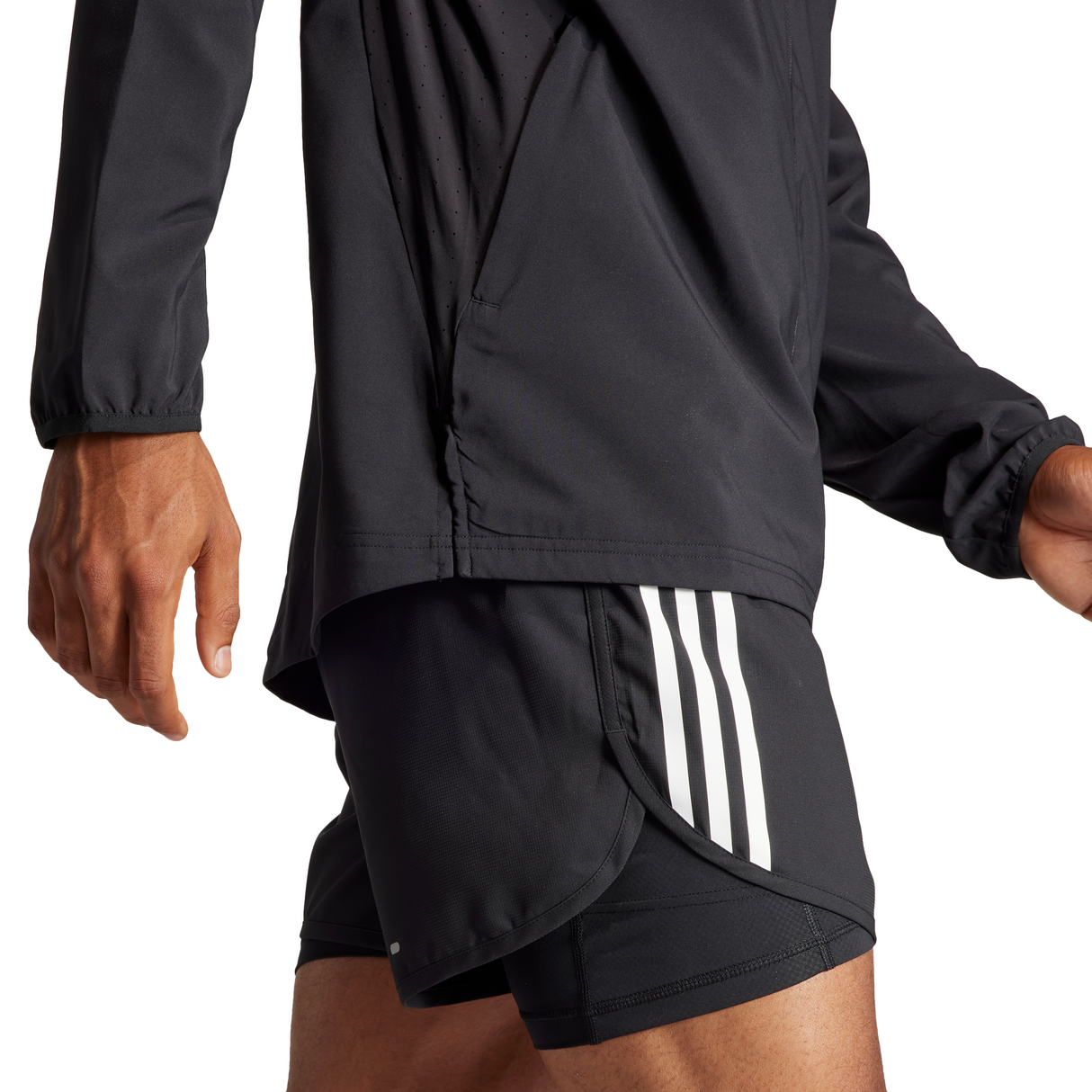 adidas Men's Adizero Essentials Running Jacket