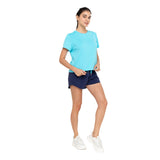 Equipe Women's TECH-DRY Athletic T-Shirt Aqua