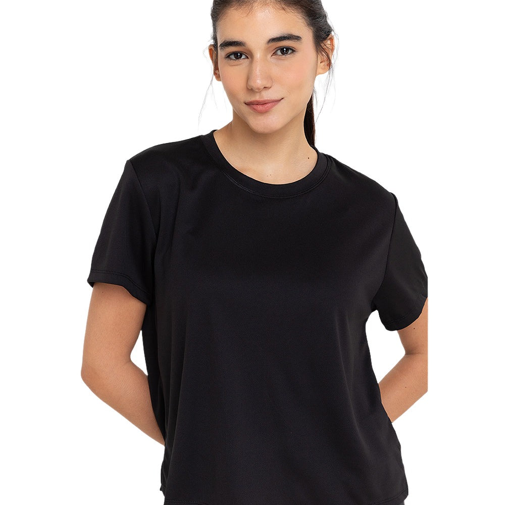 Equipe Women's TECH-DRY Athletic T-Shirt Black