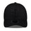 FexPro Men's NBA 3D All Black Embroidery Curved Cap - Bulls