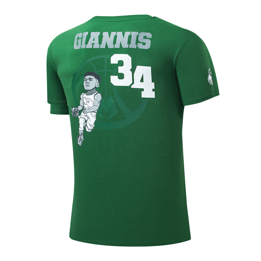 FexPro Men's NBA Hoopstories Giannis T-Shirt