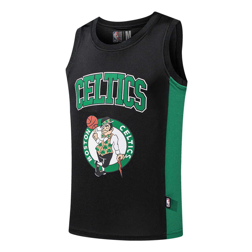 FexPro Men's NBA Player Number Basics Tank Top Celtics