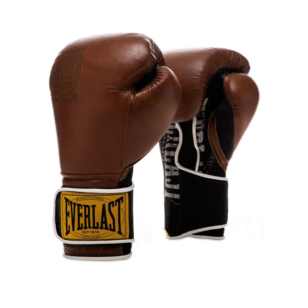 Everlast 1910 Classic 14oz Brown Training Gloves