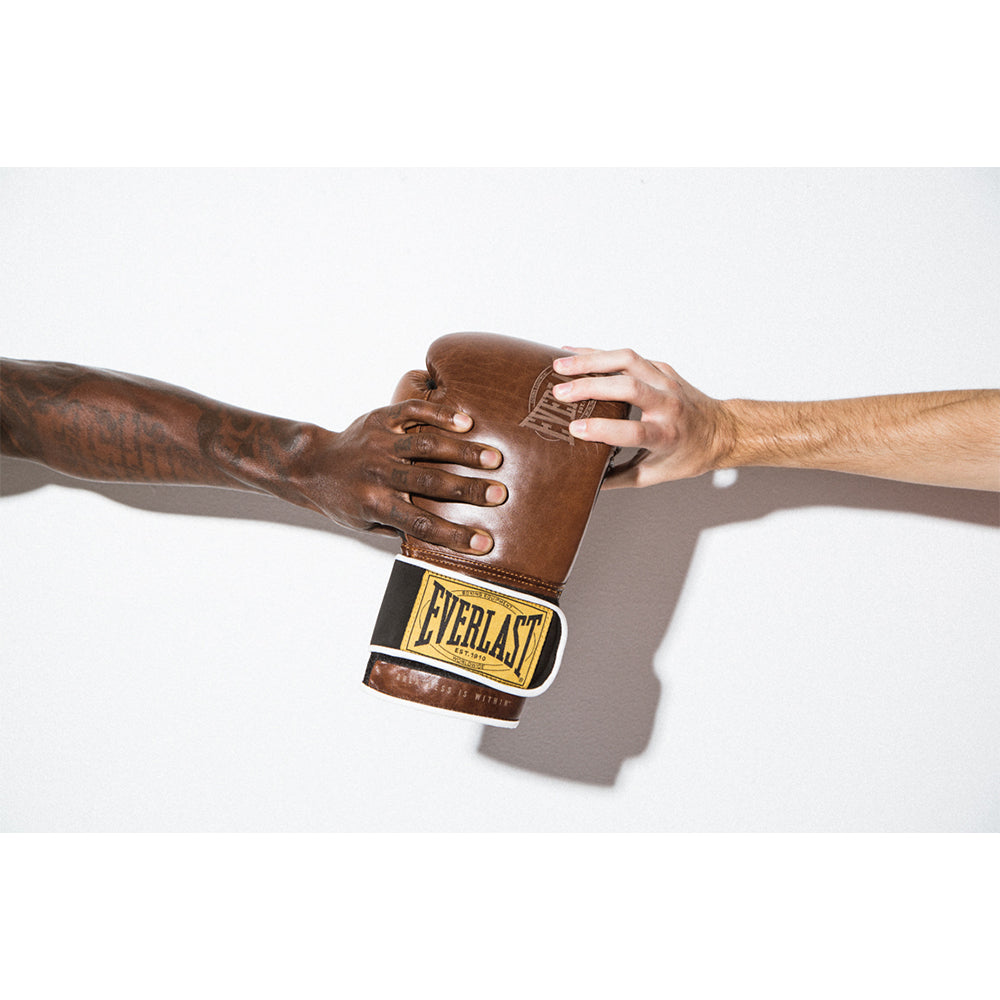 Everlast 1910 Classic 14oz Brown Training Gloves