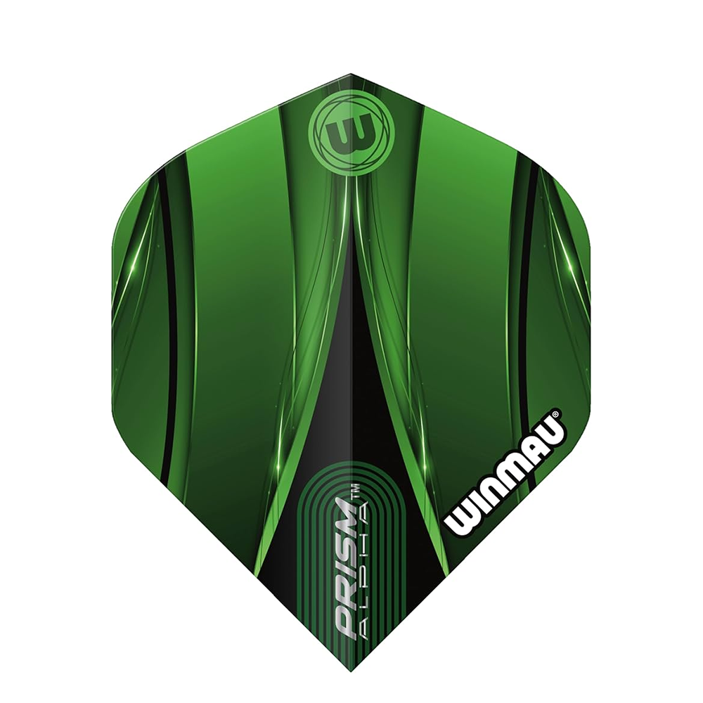 Winmau Prism Alpha Green Dart Flights